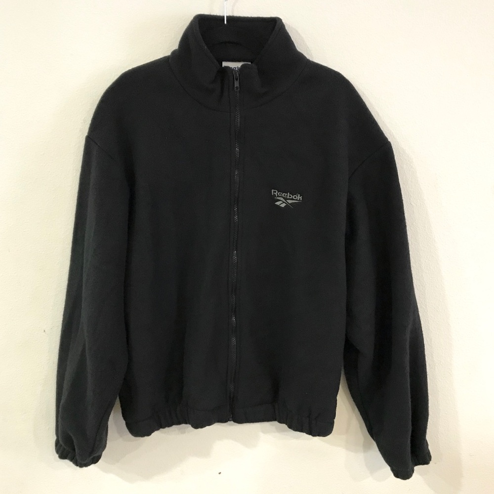 SOLD🚫 Reebok Oversized Zip Up Fleece Jacket